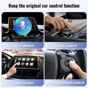 XUDA 새로운 무선 CARPLAY WIFI 플러그 스마트 연결 안드 범용 박스 자동 빠른 어댑터 플레이 미니