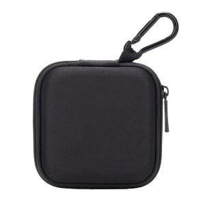 [미국배송] 애플호환 이어팟/삼성호환 삼성제품호환 유선 이어버드용 긴스코 미니 휴대용 하드쉘 이어버드 케이스 헤드폰 USBC 이어버드 이어폰 이어플러그용 카라비너 여행용 케이스