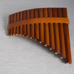 15 파이프 대나무 플루트 초보자 학습 Xiao 수직 전통 민족 악기