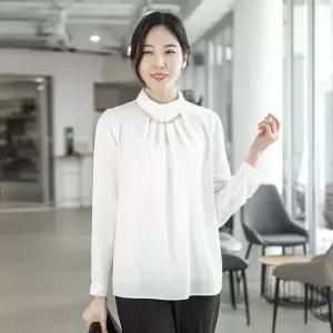 엄마옷 쥬얼리 차이나 블라우스 1GHJ23658 중년여성 마담 60 70대  빅사이즈 할머니