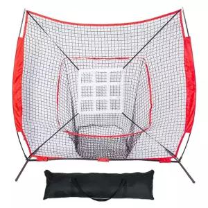 투수 피칭 배팅 야구 야구그물망 세트 야구네트 빨간색 그물