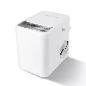 대웅모닝컴 아이스 메이커 7분 급속제빙 대용량 물통 스테인리스 급속 제빙기 사무실 휴대용 캠핑용