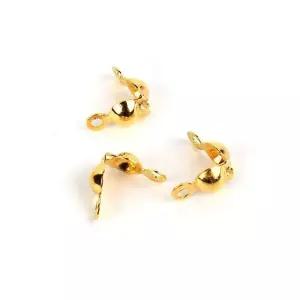 올챙이 비즈공예 부자재 200개입 골드 컬러 장식용 (WFJ6UUH)