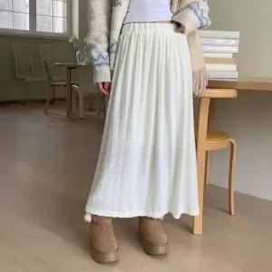 [다잇템] 여자 꽃무늬 MAXI 바스락 편한 보온 레이스 스커트_23999748_588872