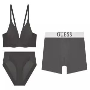 게스언더웨어 에어푸쉬 심플 무빙 남여커플세트(GEWBR512DR512)