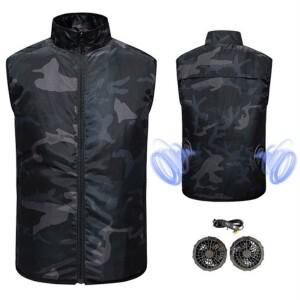요우니 얼음조끼 여름 에어 쿨조끼 선풍기 조끼