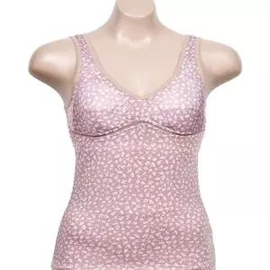 세련된 여성스럽고 플라워 나염 인견 노와이어 부직포 (WFJ6C1O)