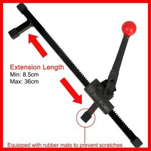 Paintless 덴트 제거 도구 차체 수리 키트 2 Pcs 접착제 당기는 탭이있는 자동차 풀러 수동 확장기 오렌지