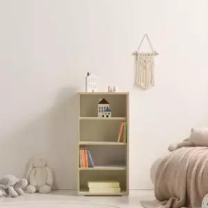 거실서재 벽책장 낮은책꽂이 C31067 4단 400 4color