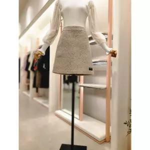 잇미샤 [여주점] [잇미샤] 여성 텍스처 포인트 스커트(ITNAWSK860A)