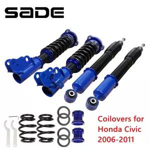 에어서스펜션 쇼바 혼다 호환 시빅 2006-2011 코일오버 높이 서스펜션 스트럿 충격 흡수 장치 하강 키트