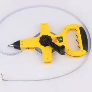 팬텀 스틸 측정줄자 공업용 길이 측정기 50M 공구 (WFK4QD7)