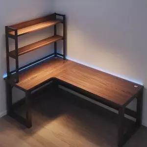 레인드랍스 ㄱ자책상 테이블 학생 코너 코너형 데스크