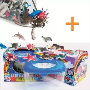 나래 바다생물60마리와 관찰어항-색상랜덤