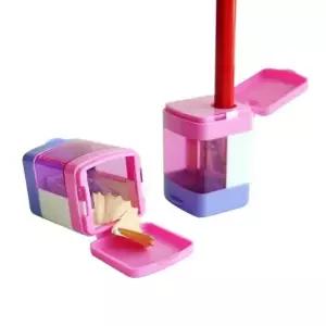 큐브 분홍 연필깎이 (WFJR74R)