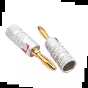 바나나젠더 바나나 플러그 나사조임식 고급형 2P 1SET (T-BN2SET)