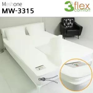 고품질 3D 3.3cm 퀸 이중매트 화이트커버 화이트 매쉬 (WFJRNU7)