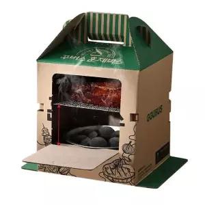 TC 꾸버스 올인원 훈제박스 훈제바베큐 만들기 숯불 그릴 (WFJ6ZL1)