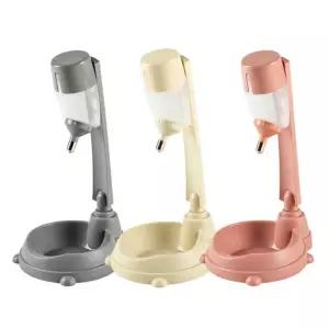 새끼 강아지 스탠드 급수기 음수대 물그릇 강아지급수대 개물그릇