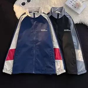 [모로엠]남성 초경량 배색 하이넥 아웃도어 바람막이 DMS-JUA-Q4466127