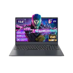 12GB RAM 512GB SSD, 15.6인치 FHD 노트북 컴퓨터, N95 프로세서(최대 3.4GHz), 백라이트 키보드, 지문 잠금 해제, WiFi 6, 블루투스 5.3 탑재 Zrasu 2025
