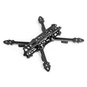 JeeFly Mark4 5인치 FPV 드론 프레임 225mm 휠베이스 탄소 섬유 쿼드콥터 키트 초경량 X형 5 0mm 팔, 리포 배터리 스트랩 레이싱 및 프리스타일