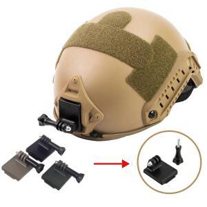 FAST 전술 헬멧 NVG 어댑터 고정 설치 고프로 스포츠 카메라 브래킷 야외 다이빙 or 사냥에 적합