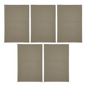 연회색 인조가죽 보수 테이프 5매 리폼 레자 시트지