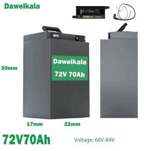 전기 삼륜 오토바이 리튬이온 배터리 팩: 고출력, 최대 용량 48V/60V/72V | 45AH/60AH/70AH - 강력하고 오