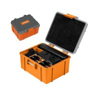 [미국배송] DJI 오스모 액션 5 프로 케이스와 호환 - 6/5 프로/4/3용 하드 쉘 보관 케이스 버클이 있는 방수 방진 충격 방지 ABS 카메라 배터리 필터 TF 카드 및 충전기 포함