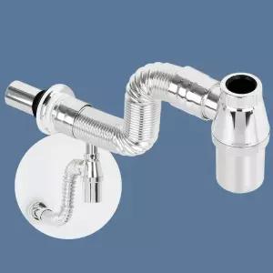 싱크대 기 화장실 팝업 배관 품 부품 P트랩 부속 부속 세면 다용도 냄새차단 대배수관 트랩P트랩