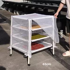 이동식 고추 건조대 건조 방풍 태양초 야채 선반 가정용