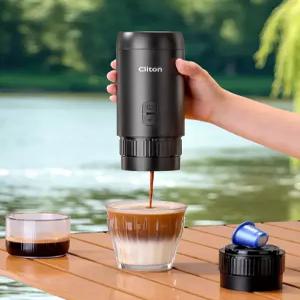 휴대용 미니 커피머신 충전식 에스프레소 캡슐 추출기