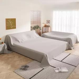 소파 방진 커버 가구 덮개 침대 차단 흰색 먼지