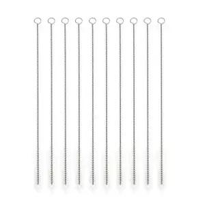 스텐 빨대 세척 솔 브러쉬 젖병 텀블러 10개 빨대세척솔 빨대솔