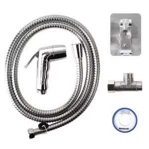 욕실청소용 분사기 세트 줄1.5M T밸브 샤워건 청소용품 욕실청소 스프레이건