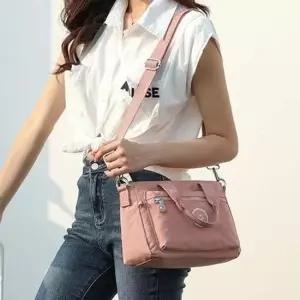 DA8707m 소가 메신저 패션잡화 반달 여성 핸드폰 백 나일론 헬스 백팩 카이 스몰