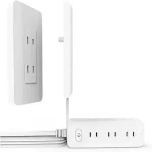 AFPSDLFJDLS 서지 프로텍터 플러그 전원 스트립 2M 스마트 소켓 다중 연장 코드