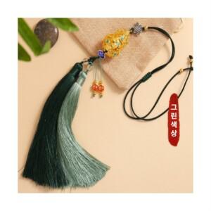 전통 향갑 자개 케데헌 호박 한복 노리개 장식 선물 키링