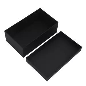 블랙 무지 선물상자 10x17x6cm 싸바리 기프트박스 고급선물박스 상자 박스