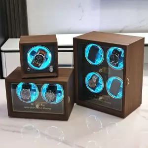 오토매틱 시계함 기계식 진열장 손목 수납함 터너 가정용 손목시계 와인딩 거치대 장식장