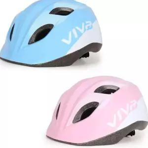자전거 비바 솔리드 아동헬멧 핑크 블루 인라인 킥보
