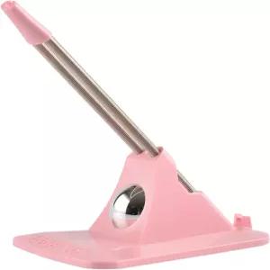 ONE250 마우스 번지 케이블 코드 관리 집게 게이밍 플렉시블 픽서 홀더 - 게임 드래그 프리 유선 지원(핑크