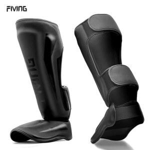 mma S 종합격투기 업그레이드 도톰함 복싱 미들킥 정강이보호대 패딩 무에 블랙 FIVING 다리 발목