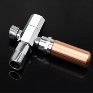 루미식 가정용 워터 해머 제거기 삼각형 밸브  구리 단방향 체크 스위치 1 개