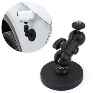 홈캠 카메라 자석 볼헤드 매직암 거치대 LED 라이트 CCTV 액션캠 촬영 방송