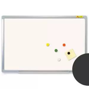 화이트보드 칠판 반무광 무암선 455 실버 150x90cm (WFK8ZYT)