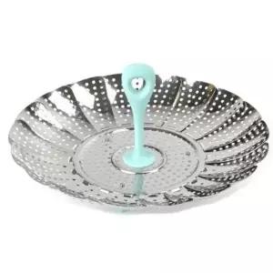 스텐 접이식찜기 찜받침 삼발이 만두 찜판 채반 28cm (WFK9RHR)