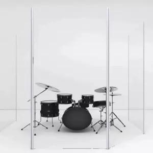 드럼쉴드 가림막 차음판 사운드 음악학원 방음 쉴드 판넬 아크릴 파티션 드럼 두께 교회