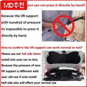 전면 후드 리프트 지지대 가스 용수철 충격 스트럿, 마세라티 그란카브리오 2010 - 그란투리스모 용, 2 개